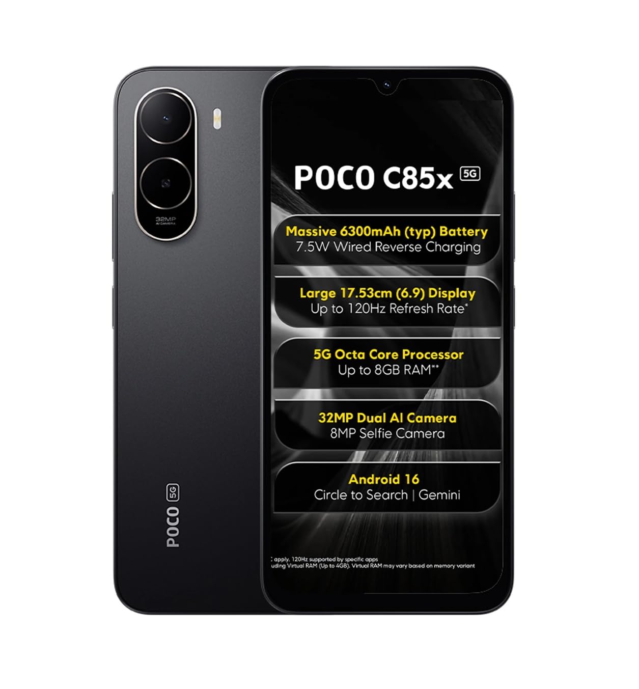 POCO C85x 5G